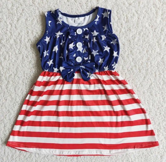4th of July American Flag Dress