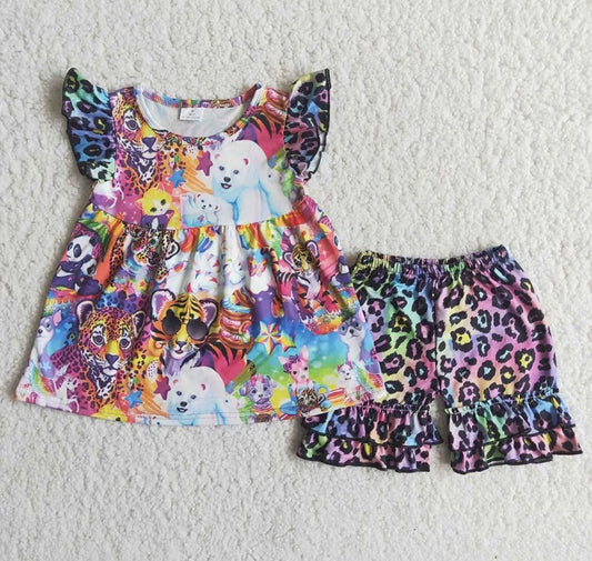 Lisa Frank Flutter Sleeve Set